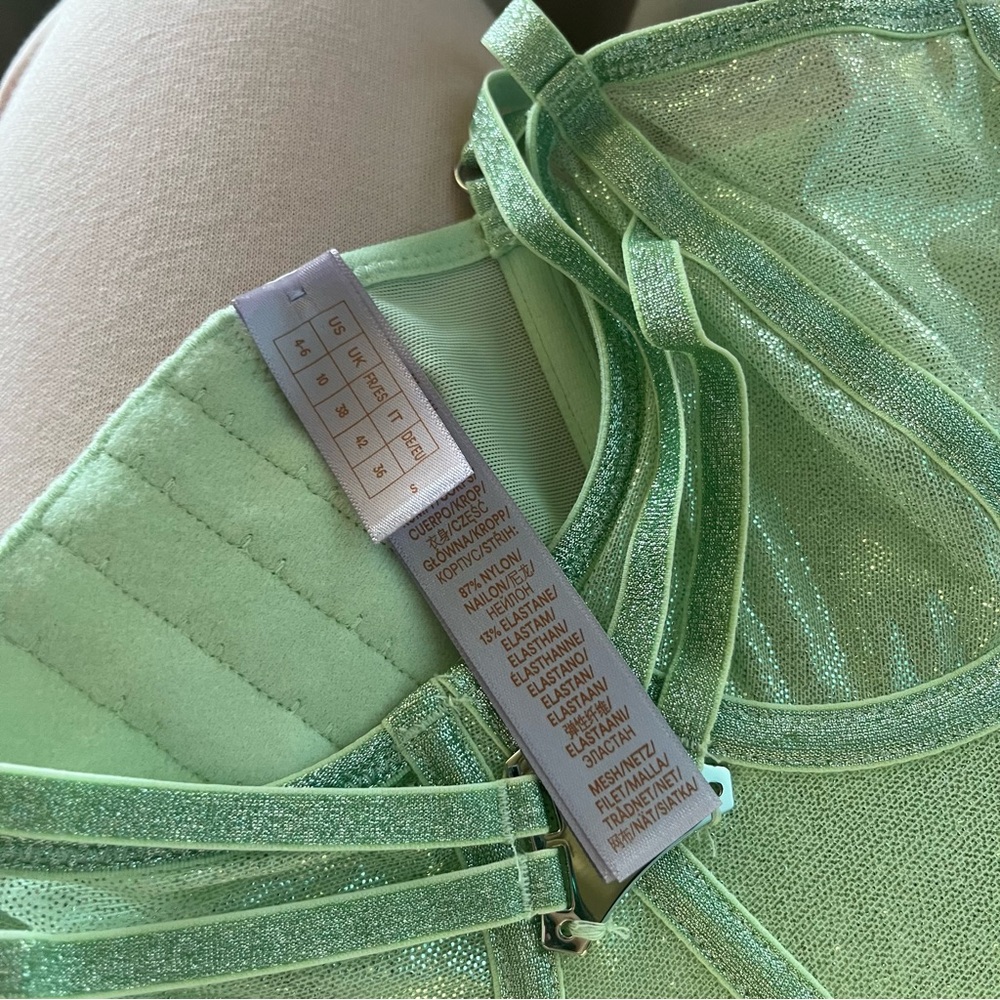Savage X Fenty Going Platinum Bustier - Picture 4 of 5